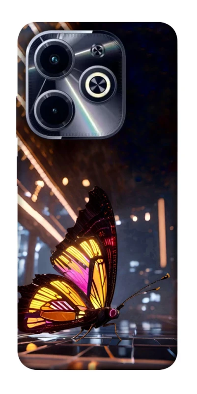 Чохол на Infinix Hot 40i Cyber butterfly фото 1 з 1