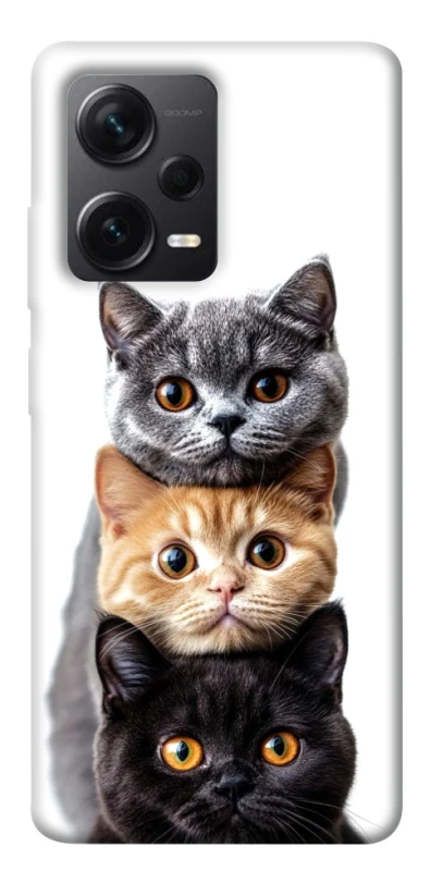 Чохол на Xiaomi Redmi Note 12 Pro+ 5G Гарні котики фото 1 з 1