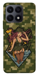 Чехол на Huawei Honor X8a Military Waifu фото 1 из 1