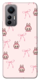 Чохол на Xiaomi 12 Lite Pink bows and Labubus фото 1 з 1