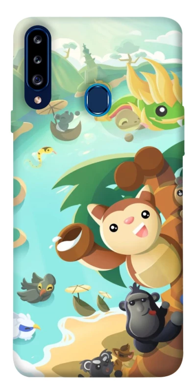 Чохол на Samsung Galaxy A20s Adopt Me Tropical Adventure фото 1 з 1