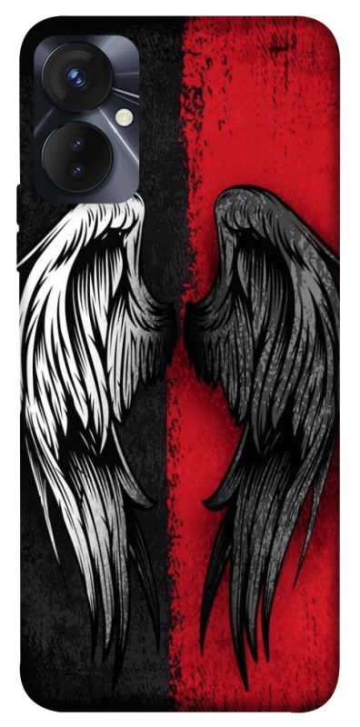 Чехол на TECNO Spark 9 Pro (KH7n) Angel and Devil фото 1 из 1