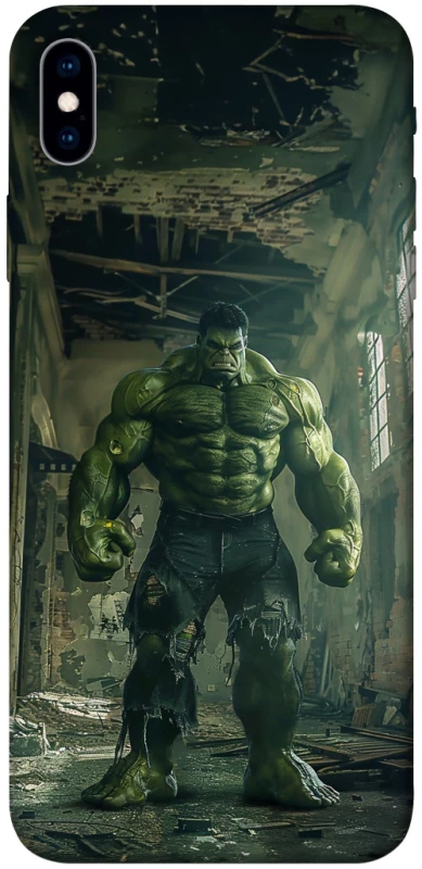 Чохол на Apple iPhone XS Max (6.5") Angry Hulk фото 1 з 1