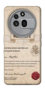 Чехол на Nothing Phone (3a) Pro The Hogwarts acceptance letter фото 1 из 1