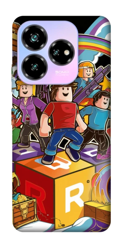 Чохол на ZTE Nubia V60 Roblox family фото 1 з 1