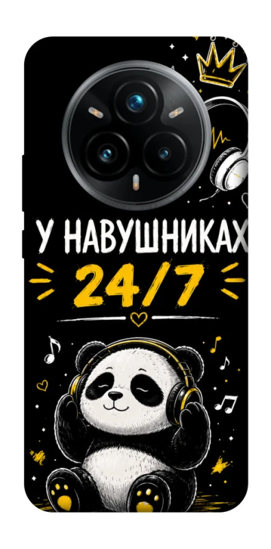Чехол на Realme 14 Pro+ У навушниках 24/7 фото 1 из 1