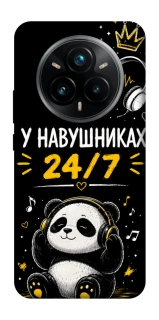 Чехол на Realme 14 Pro+ У навушниках 24/7 фото 1 из 1