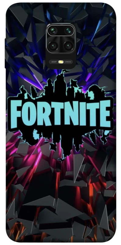 Чохол на Xiaomi Redmi Note 9s / Note 9 Pro / Note 9 Pro Max Fortnite logo ver.3 фото 1 з 1