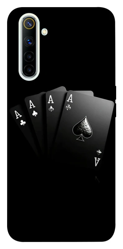 Чехол на Realme 6 Black Cards фото 1 из 1