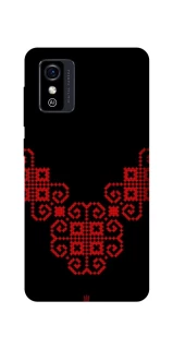 Чохол на ZTE Blade L9 Чорно-червона вишиванка фото 1 з 1