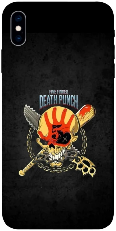 Чехол на Apple iPhone X (5.8") Five finger death punch ver.2 фото 1 из 1