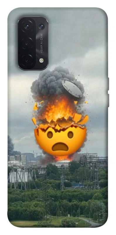 Чохол на Oppo A54 5G / A74 5G Moscow never sleeps ver.2 фото 1 з 1