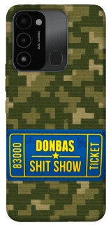 Чехол на TECNO Spark 8C Donbas ticket фото 1 из 1
