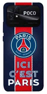 Чехол на Xiaomi Poco C40 FC PSG v1 фото 1 из 1