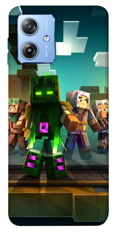 Чохол на Motorola Moto G84 Minecraft dungeon фото 1 з 1