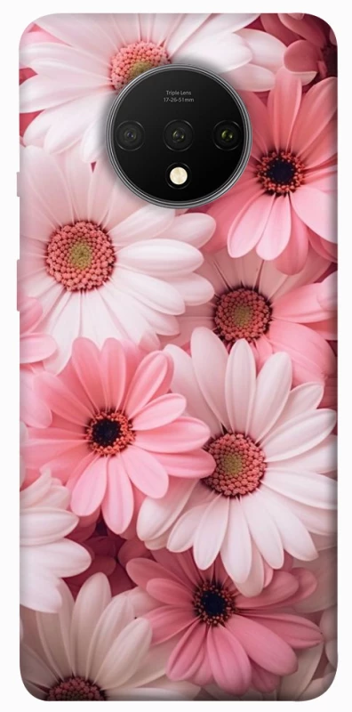 Чехол на OnePlus 7T Розовые цветы v2 фото 1 из 1