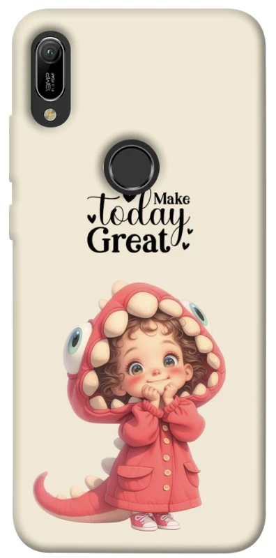 Чехол на Huawei Y6 (2019) Make today great фото 1 из 1