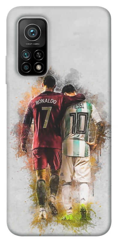 Чохол на Xiaomi Mi 10T Pro Ronaldo та Messi фото 1 з 1