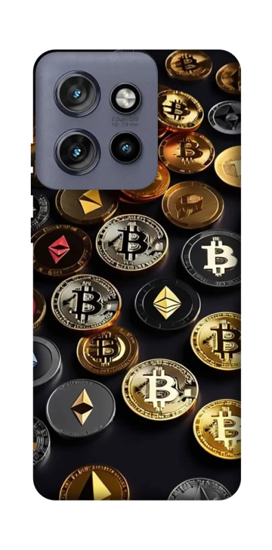 Чохол на Motorola Edge 50 Neo Many coins фото 1 з 1