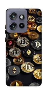 Чехол на Motorola Edge 50 Neo Many coins фото 1 из 1