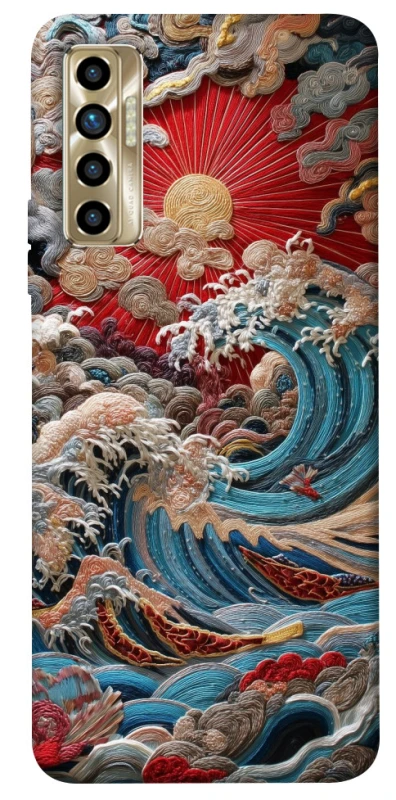 Чохол на TECNO Camon 17P Japa wave ver.2 фото 1 з 1