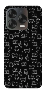 Чехол на ZTE Blade V70 Design Black Cats фото 1 из 2