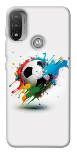 Чохол на Motorola Moto E20 Football Ball ver3 фото 1 з 1