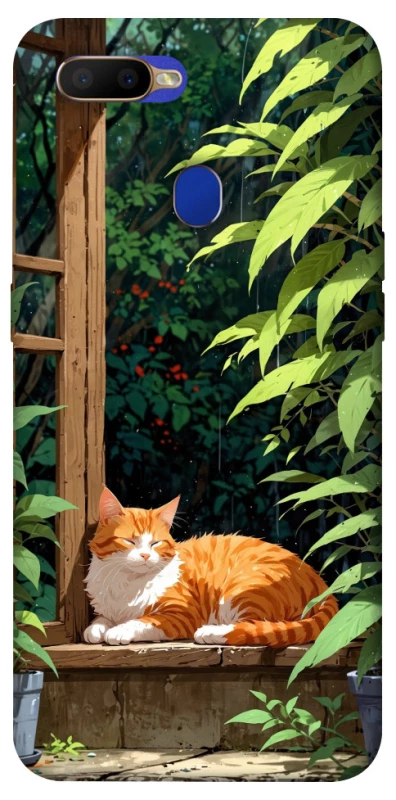 Чохол на Oppo A5s red cat фото 1 з 1