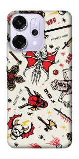 Чехол на Oppo Reno 14 Pro Stranger Things ver.2 фото 1 из 1