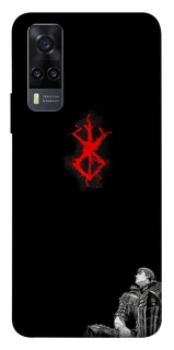 Чехол на Vivo Y31 berserk black фото 1 из 1
