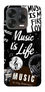 Чехол на ZTE Blade V70 Design Music is Life фото 1 из 2