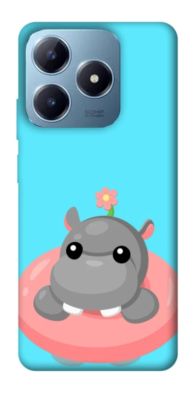 Чехол на Realme C63 Adopt Me Hippo Floatie фото 1 из 1