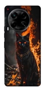 Чохол на TECNO Camon 30 (CL6) Вогняний кіт фото 1 з 1