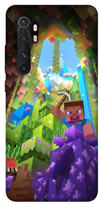 Чохол на Xiaomi Mi Note 10 Lite Minecraft forever фото 1 з 1