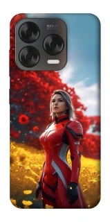 Чехол на ZTE Blade V70 Design Cyber space girl ver.5 фото 1 из 2