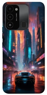 Чехол на TECNO Spark 8C Cyber city фото 1 из 1