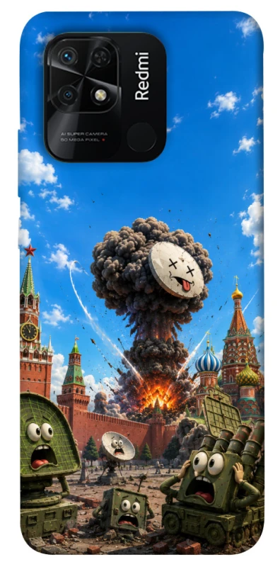 Чохол на Xiaomi Redmi 10C Moscow never sleeps ver.7 фото 1 з 1