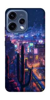 Чехол на Oppo Reno 15 Night city фото 1 из 2