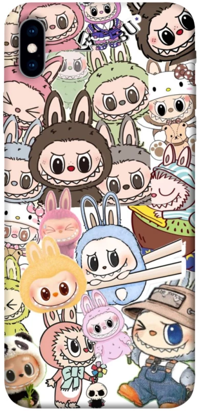 Чохол на Apple iPhone XS Max (6.5") All Labubus фото 1 з 1