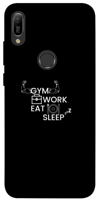 Чохол на Huawei Y6 (2019) Gym v2 фото 1 з 1