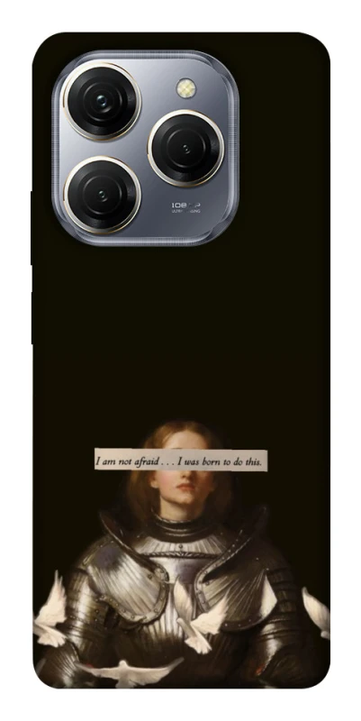 Чехол на TECNO Spark 20 Pro Not afraid фото 1 из 1