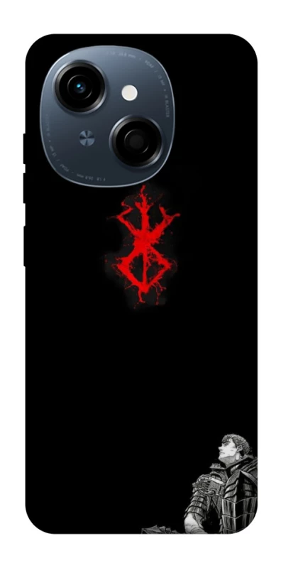 Чохол на TECNO Spark Go 1 berserk black фото 1 з 1