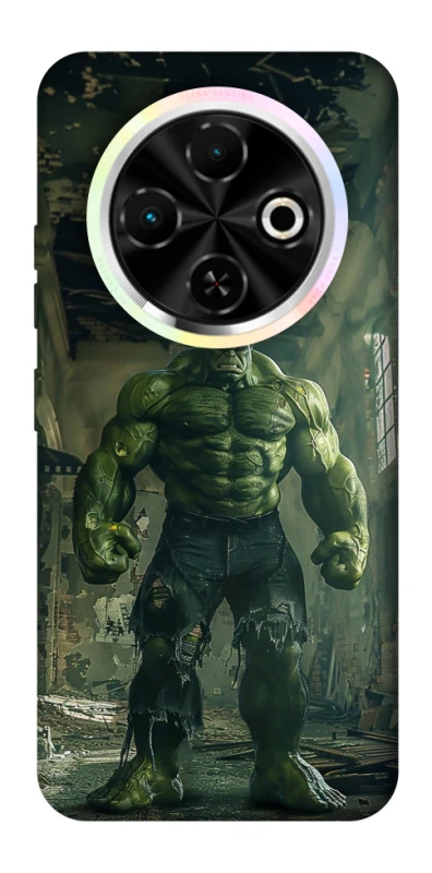 Чохол на TECNO Spark 30C Angry Hulk фото 1 з 1