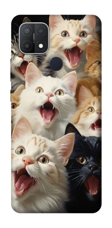 Чехол на Oppo A15s / A15 Коты фото 1 из 1