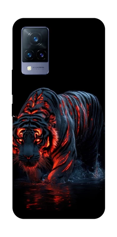 Чохол на Vivo V21 fire tiger фото 1 з 1