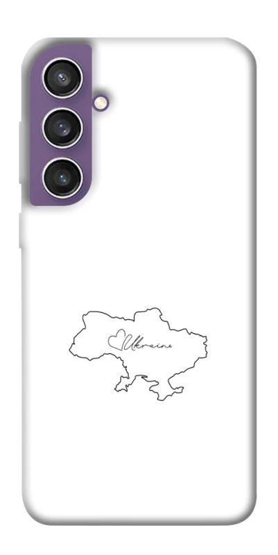 Чохол на Samsung Galaxy S23 FE Ukraine map фото 1 з 1