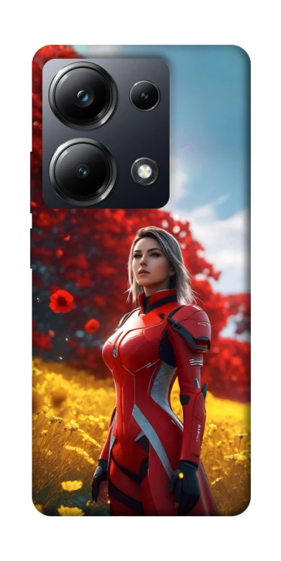 Чохол на Xiaomi Poco M6 Pro 4G Cyber space girl ver.5 фото 1 з 1