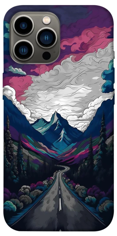 Чохол на Apple iPhone 13 Pro Max (6.7") Намальовані гори фото 1 з 1