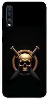 Чехол на Samsung Galaxy A70 (A705F) Golden Skull фото 1 из 1