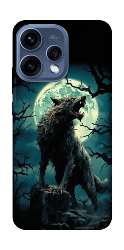 Чехол на Oppo Reno 15 Волк под луной фото 1 из 2